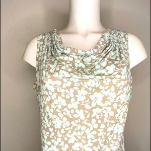 Womens Calvin Klein sleeveless blouse gently used.